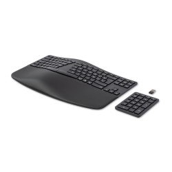 HP 960 Ergonomic Wireless Keyboard clavier Maison RF sans f | JDB-Info