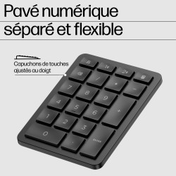 HP 960 Ergonomic Wireless Keyboard clavier Maison RF sans f | JDB-Info