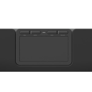 Contour Design Touch pavé tactile Noir | JDB-Info