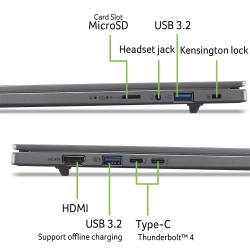 Acer Aspire 16 AI A16-52M-53B3 Copilot+ PC Intel Core Ultra | JDB-Info