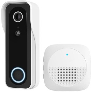 Trust DOORCAM-3000 Noir, Blanc | JDB-Info