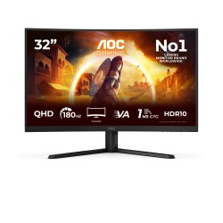 AOC G4 CQ32G4VE écran plat de PC 80 cm (31.5") 2560 x 1440 | JDB-Info