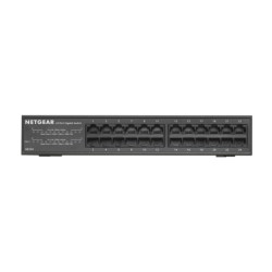 NETGEAR GS324 Non-géré Gigabit Ethernet (10/100/1000) Noir | JDB-Info