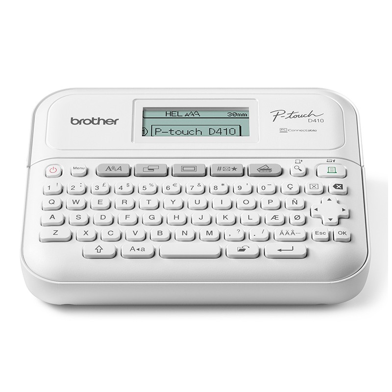 Brother PT-D410VP imprimante pour étiquettes ZINK (Zero-Ink | JDB-Info