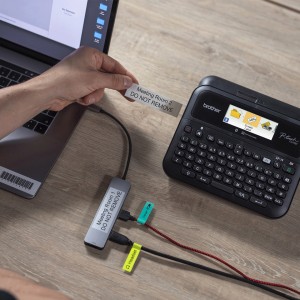 Brother PT-D610BTVP imprimante pour étiquettes Transfert th | JDB-Info
