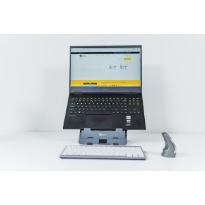 BakkerElkhuizen FlexTop 170 Supports de Laptop Noir, Gris f | JDB-Info
