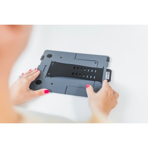 BakkerElkhuizen FlexTop 170 Supports de Laptop Noir, Gris f | JDB-Info