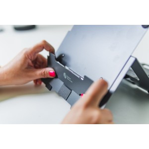 BakkerElkhuizen FlexTop 170 Supports de Laptop Noir, Gris f | JDB-Info