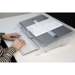 BakkerElkhuizen FlexDesk 640 ComfortRead porte-document Mou | JDB-Info