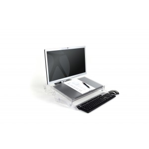 BakkerElkhuizen FlexDesk 640 porte-document Plastique, Caou | JDB-Info