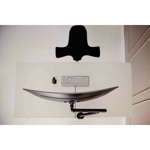 BakkerElkhuizen BE Flexible Single 88,9 cm (35") Bureau Noi | JDB-Info