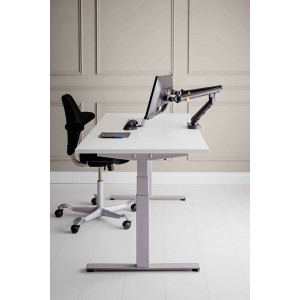 BakkerElkhuizen BE Flexible Dual 88,9 cm (35") Bureau Gris | JDB-Info