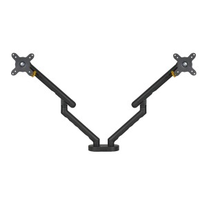 BakkerElkhuizen BE Flexible Dual 88,9 cm (35") Bureau Noir | JDB-Info
