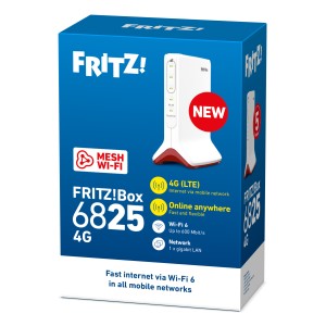 Box FRITZ! 6825 4G International routeur sans fil Gigabit E | JDB-Info