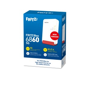 Box FRITZ! 6860 5G Routeur de réseau cellulaire | JDB-Info