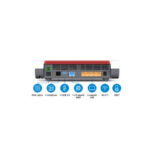Box FRITZ! 5690 XGS International routeur sans fil Gigabit | JDB-Info