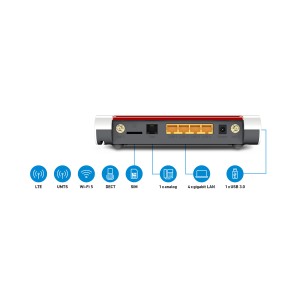 Box 6850 4G International routeur sans fil Gigabit Ethernet | JDB-Info