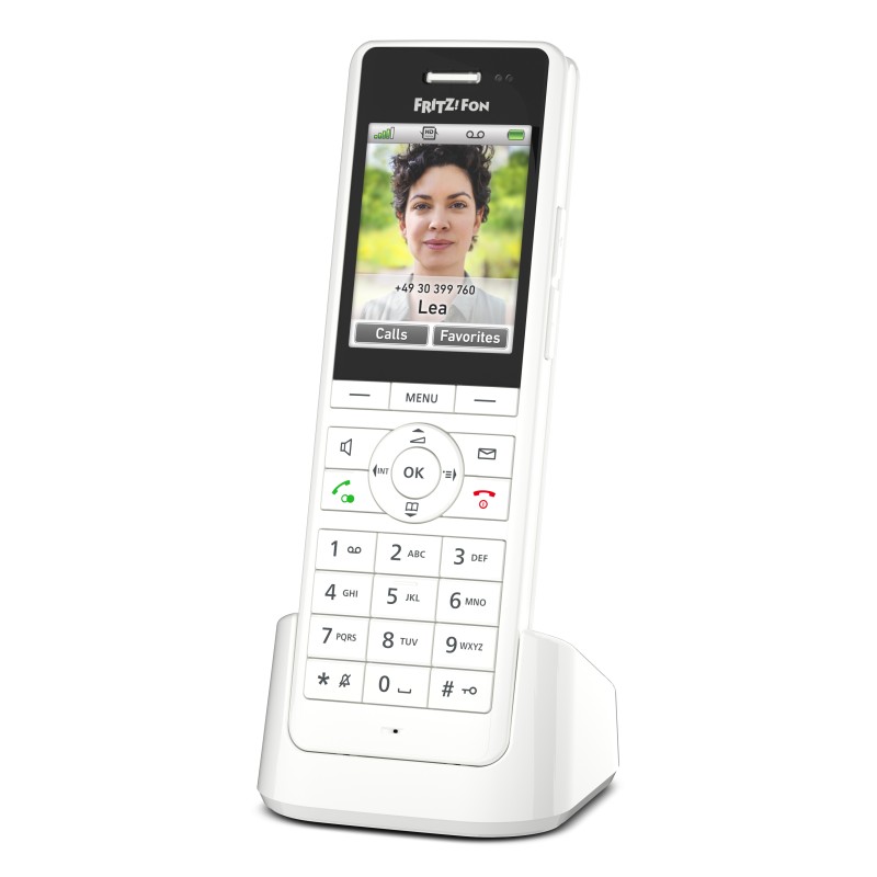 Fon X6 Téléphone DECT Identification de l'appelant Blanc | JDB-Info