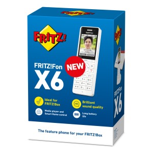 Fon X6 Téléphone DECT Identification de l'appelant Blanc | JDB-Info