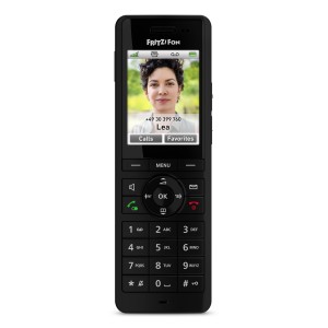 Fon X6 Téléphone DECT Identification de l'appelant Noir | JDB-Info