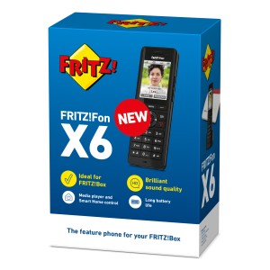 Fon X6 Téléphone DECT Identification de l'appelant Noir | JDB-Info