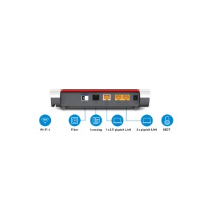 Box FRITZ! 5530 Fiber Edition Internation routeur sans fil | JDB-Info