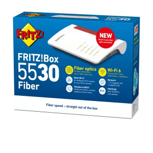 Box FRITZ! 5530 Fiber Edition Internation routeur sans fil | JDB-Info