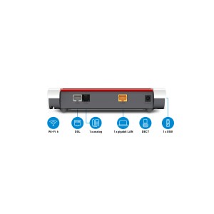 Box FRITZ! 7510 INT routeur sans fil Gigabit Ethernet Monob | JDB-Info