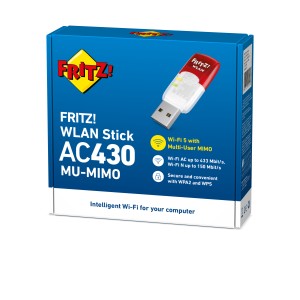 WLAN FRITZ! Stick AC 430 MU-MIMO International 583 Mbit/s | JDB-Info