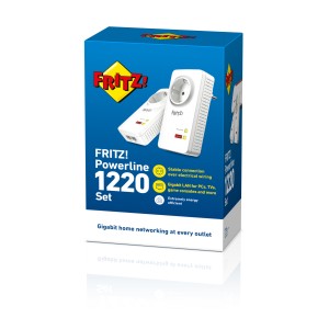 Powerline FRITZ! 1220 Set INT 1200 Mbit/s Ethernet/LAN Blan | JDB-Info