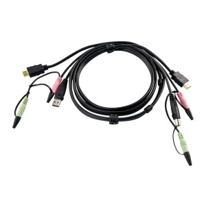 ATEN 2L-7D02UH câble kvm Noir | JDB-Info