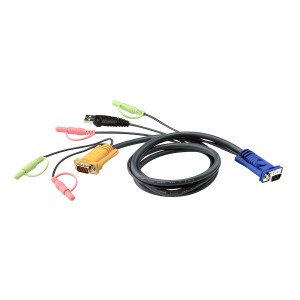 ATEN 2L-5302U câble kvm Noir | JDB-Info