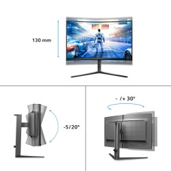 Philips Evnia 5000 32M2C5500W/00 écran plat de PC 80 cm (31 | JDB-Info