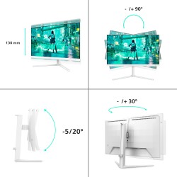 Philips Evnia 27M2N3201A/00 écran plat de PC 68,6 cm (27") | JDB-Info