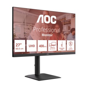 AOC E4 U27E4CV écran plat de PC 68,6 cm (27") 3840 x 2160 p | JDB-Info