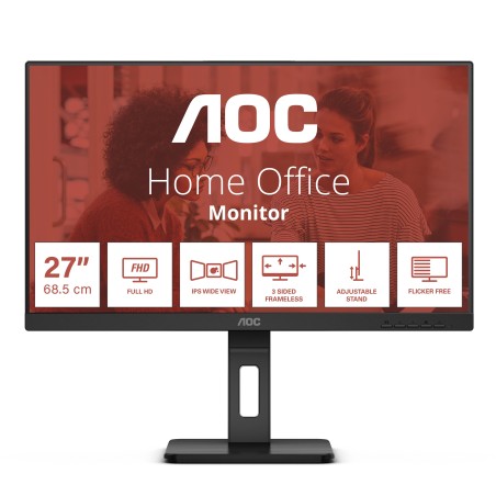 AOC E3 27E3QAF écran plat de PC 68,6 cm (27") 1920 x 1080 p | JDB-Info
