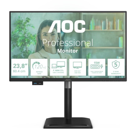 AOC 24P4CV écran plat de PC 60,5 cm (23.8") 1920 x 1080 pix | JDB-Info