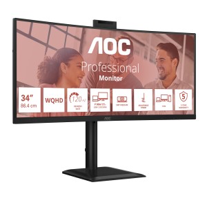 AOC CU34E4CW/75 écran plat de PC 86,4 cm (34") 3440 x 1440 | JDB-Info