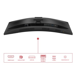AOC CU34E4CW/75 écran plat de PC 86,4 cm (34") 3440 x 1440 | JDB-Info