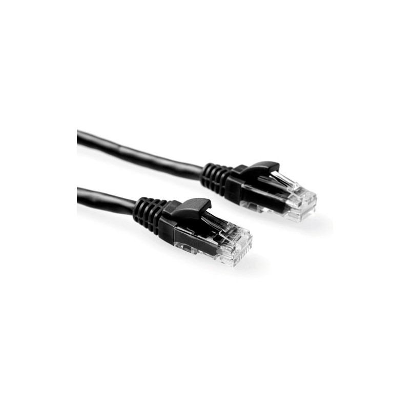 ACT IS8905 câble de réseau Noir 5 m Cat6 U/UTP (UTP) | JDB-Info