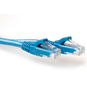 ACT IS8601 câble de réseau Bleu 1 m Cat6 U/UTP (UTP) | JDB-Info