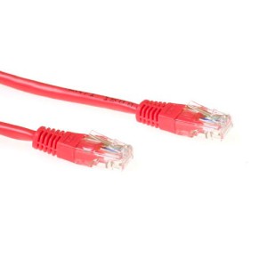 ACT IB8501 câble de réseau Rouge 1 m Cat6 U/UTP (UTP) | JDB-Info