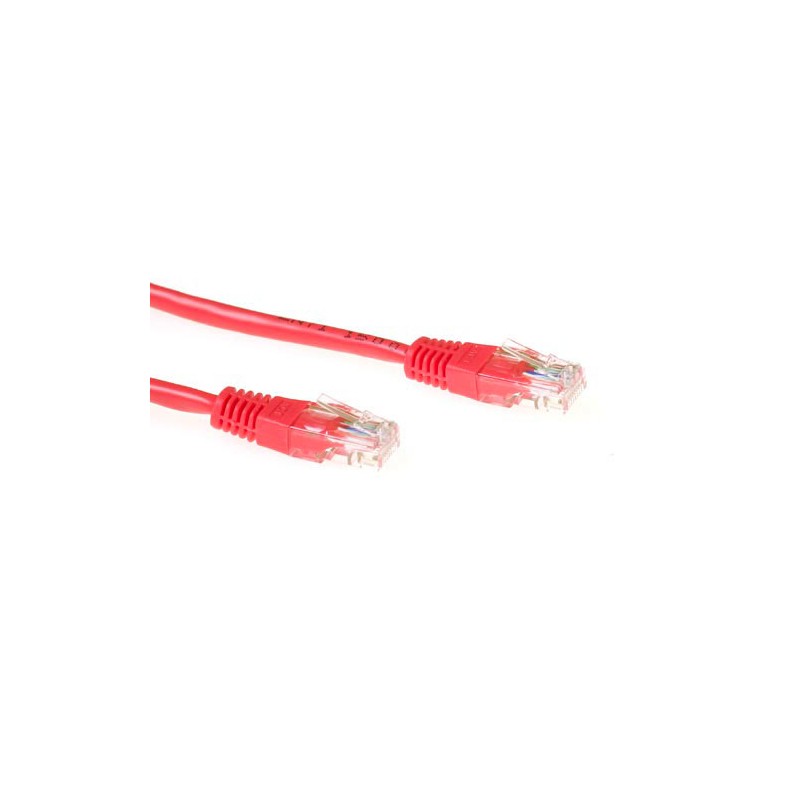 ACT IB8501 câble de réseau Rouge 1 m Cat6 U/UTP (UTP) | JDB-Info