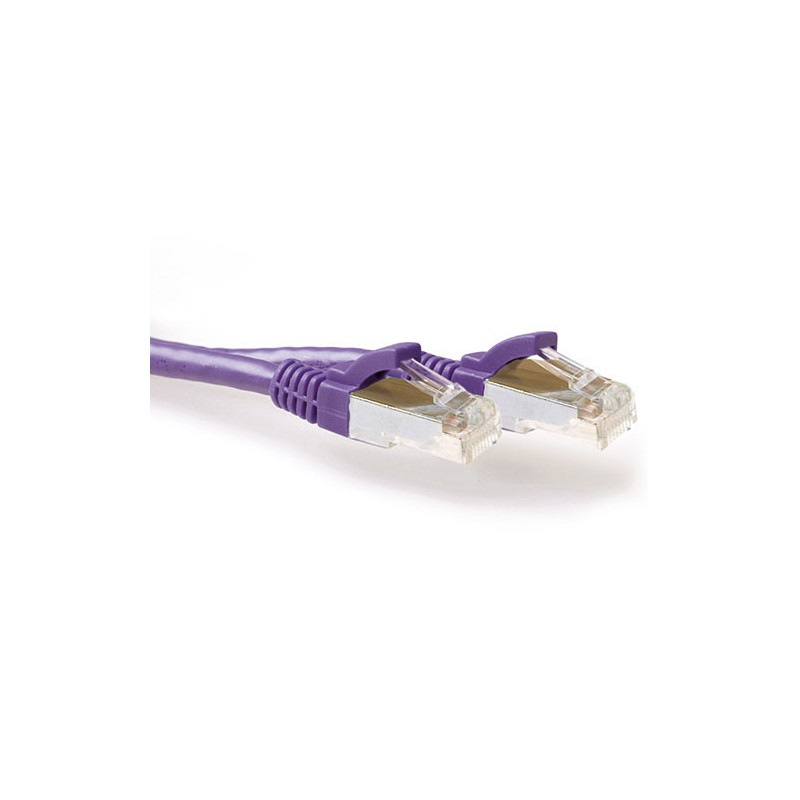 ACT FB2303 câble de réseau Violet 3 m Cat6a S/FTP (S-STP) | JDB-Info