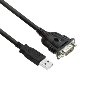 ACT EM1016 câble Série Noir 0,6 m USB Type-A DB-9 | JDB-Info