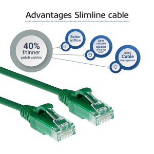 ACT DC9700 câble de réseau Vert 0,5 m Cat6 U/UTP (UTP) | JDB-Info