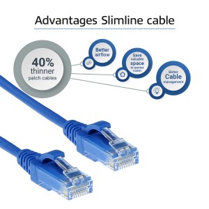 ACT DC9651 câble de réseau Bleu 1,5 m Cat6 U/UTP (UTP) | JDB-Info
