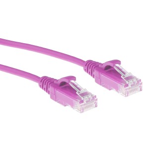 ACT DC9401 câble de réseau Rose 1 m Cat6 U/UTP (UTP) Rond | JDB-Info