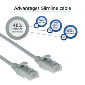 ACT DC9005 câble de réseau Gris 5 m Cat6 U/UTP (UTP) | JDB-Info
