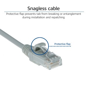 ACT DC9005 câble de réseau Gris 5 m Cat6 U/UTP (UTP) | JDB-Info